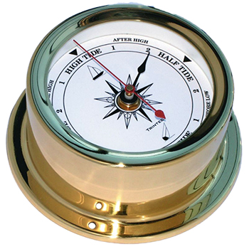 Trintec Euro Marine Brass Tide Clock